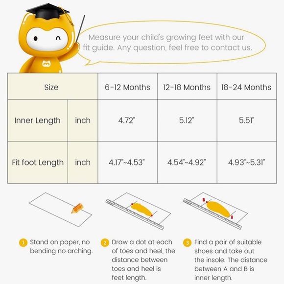 Baby Shoes Boy Girl Infant Sneakers Non-Slip First Walkers 6-12Months - Picture 5 of 8